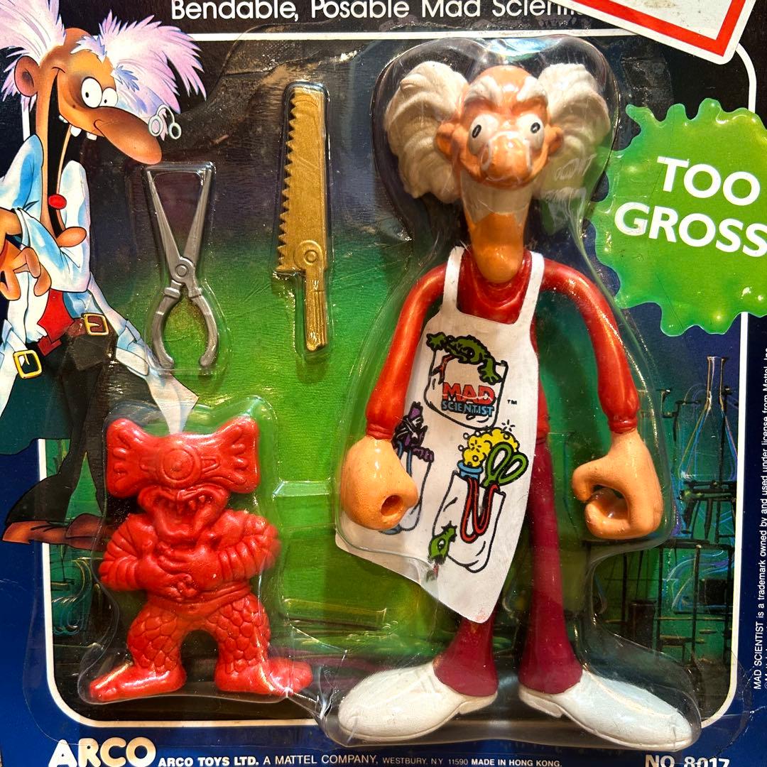 80’s Mad Scientist Bendable Set3 / マッド博士