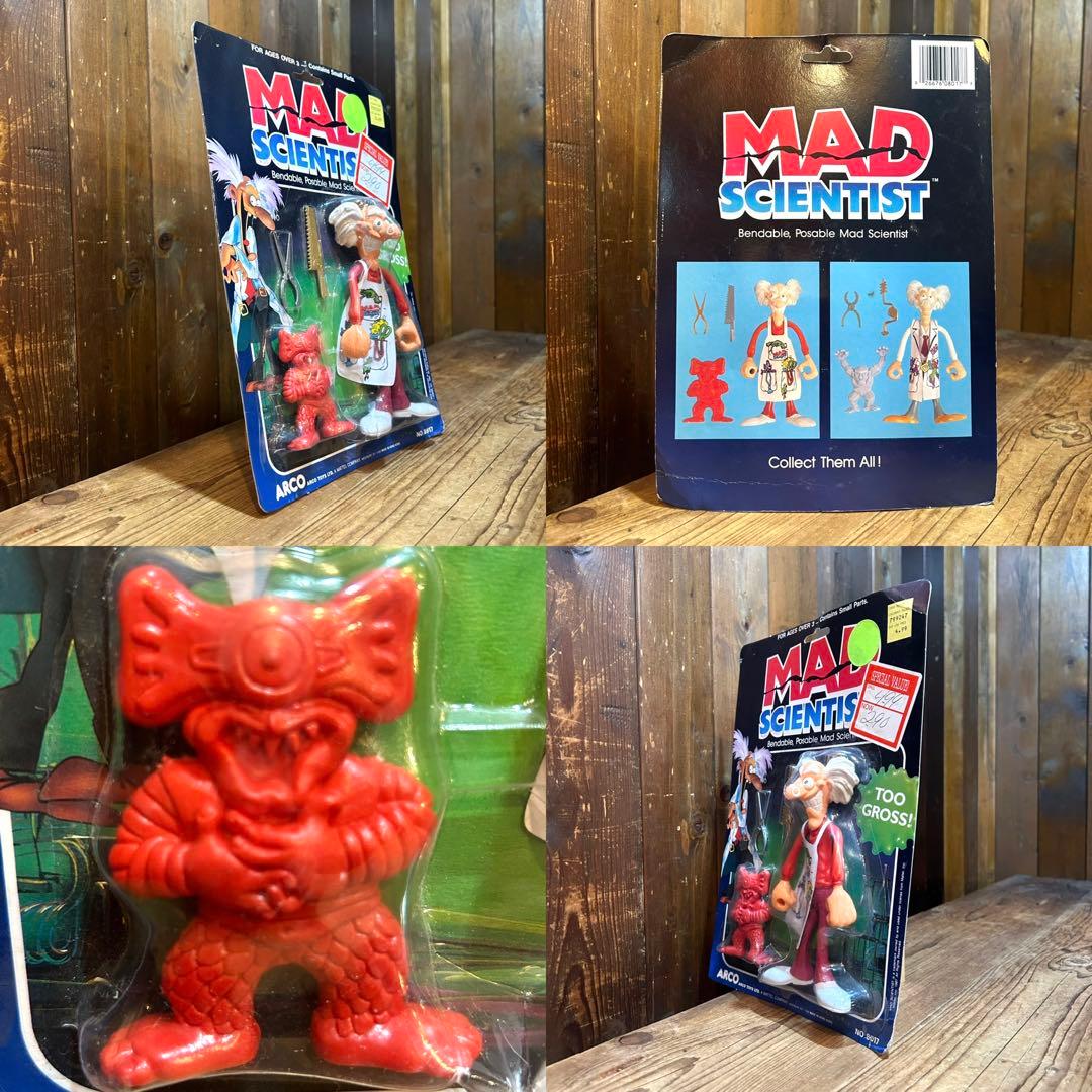 80’s Mad Scientist Bendable Set3 / マッド博士