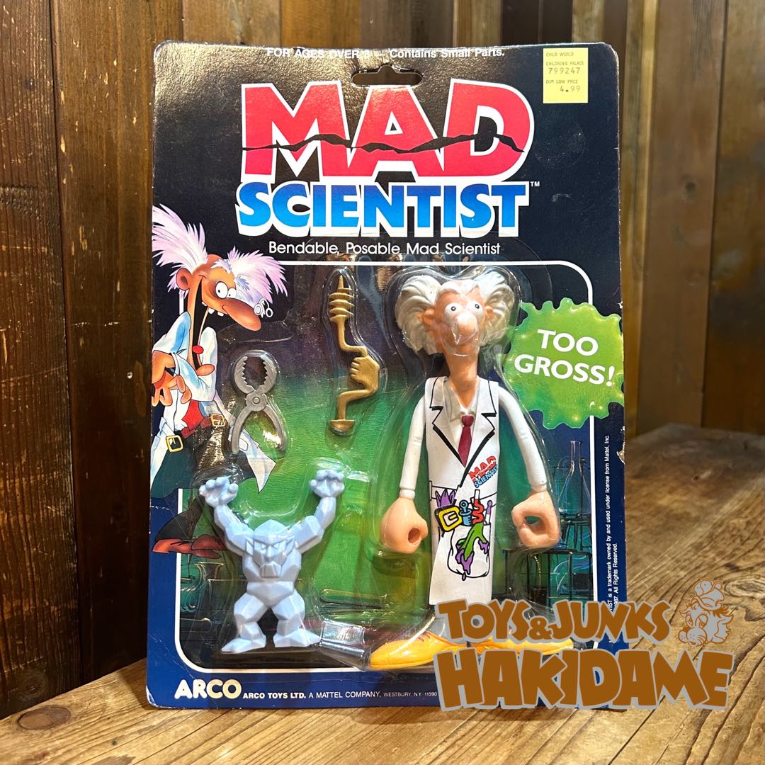 80’s Mad Scientist Bendable Set3 / マッド博士