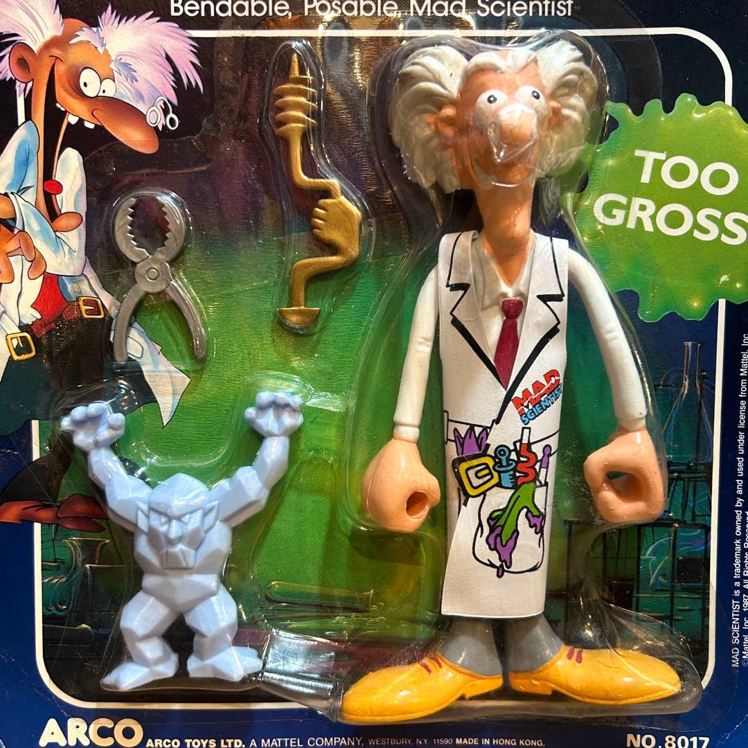 80’s Mad Scientist Bendable Set3 / マッド博士