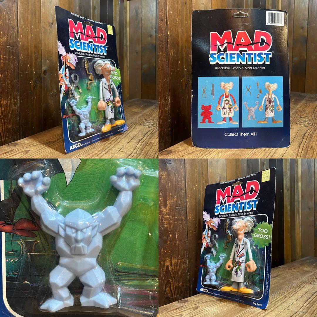 80’s Mad Scientist Bendable Set3 / マッド博士