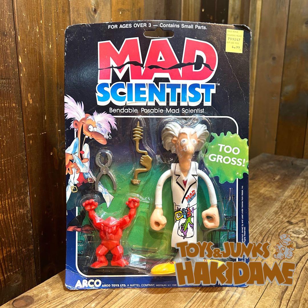 80’s Mad Scientist Bendable Set3 / マッド博士
