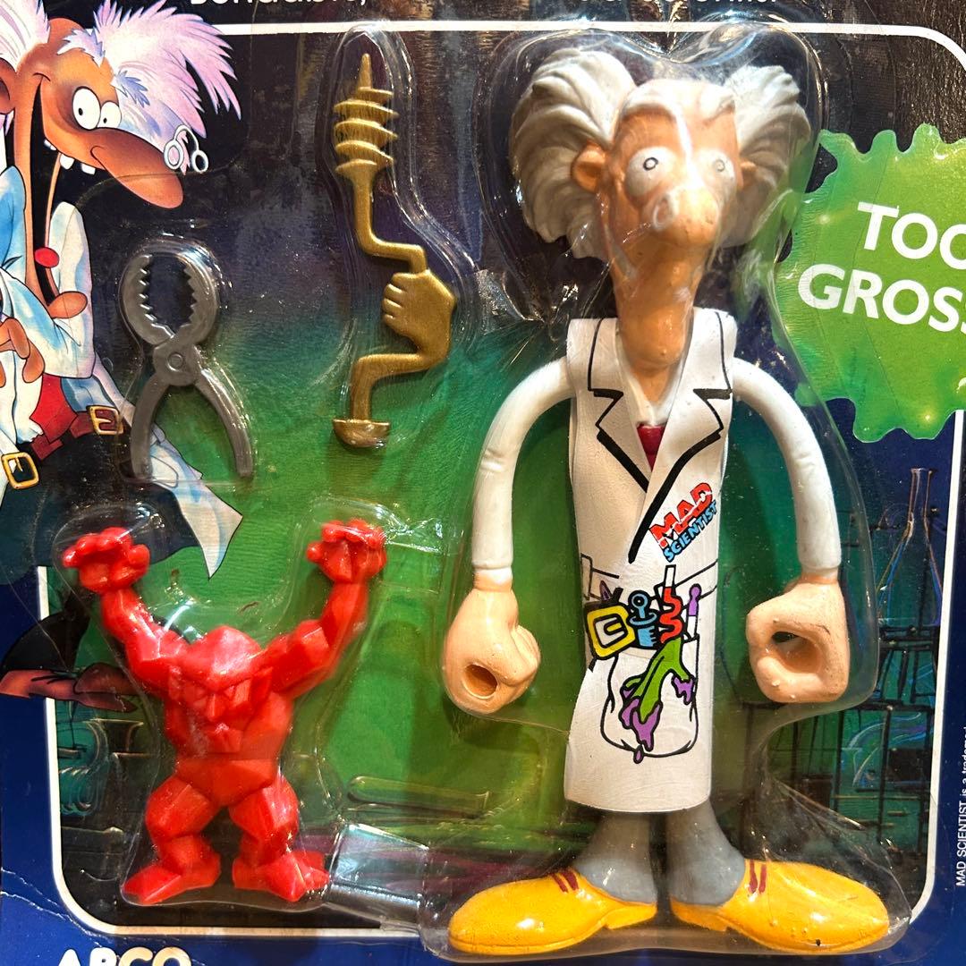 80’s Mad Scientist Bendable Set3 / マッド博士