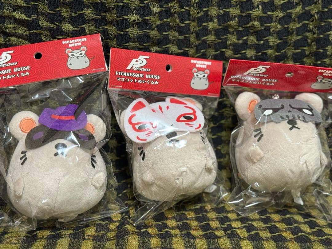 ペルソナ5 P5R ぬいぐるみ ピカレスクマウス まとめ売り 9個セット