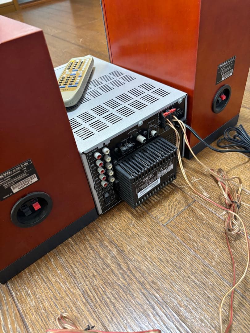 ジャンク品】ONKYO CD MDオーディオ ミニコンポ - メルカリ