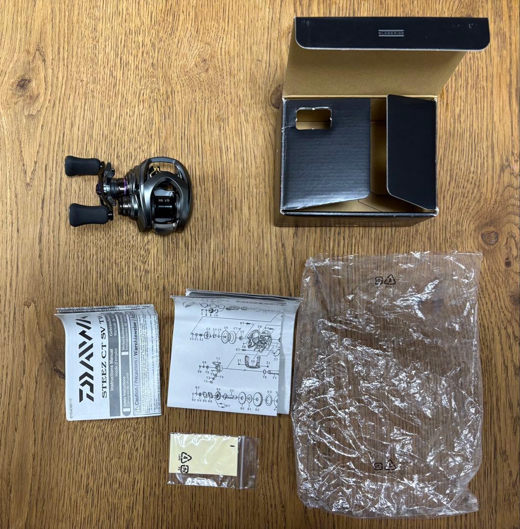ダイワ 19スティーズCT SV TW XHL ベイトリール 中古美品 ダイワ 19スティーズCT SV TW XHL ベイトリール 中古美品 19スティーズ