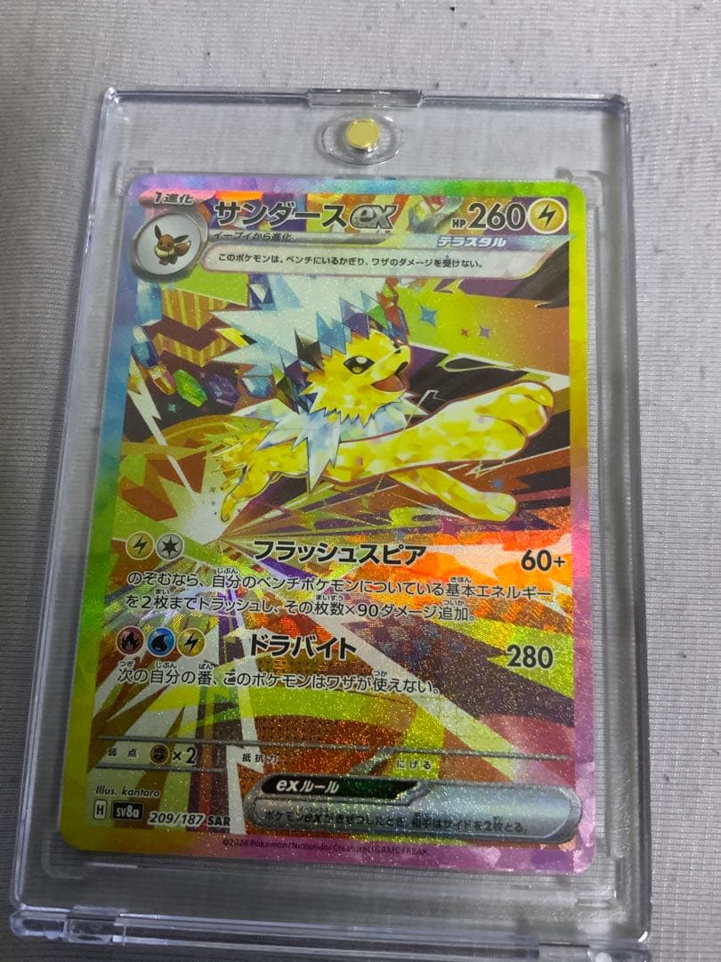 ポケモンカードテラスタルフェス ブイズ ex SAR sv8a セット