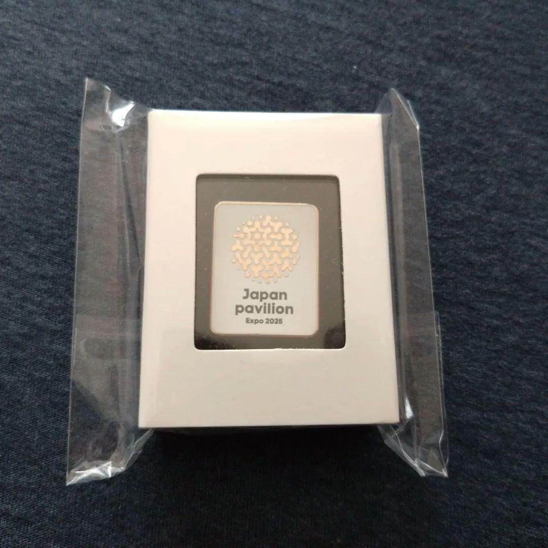 VIP限定 非売品 大阪万博日本館 ピンバッジとポーチ