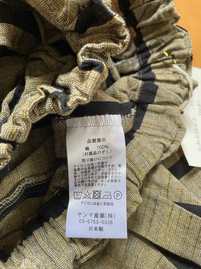 新品 ヤンマ産業 キュロット ロング丈＋5㎝ ともえ縞 - メルカリ