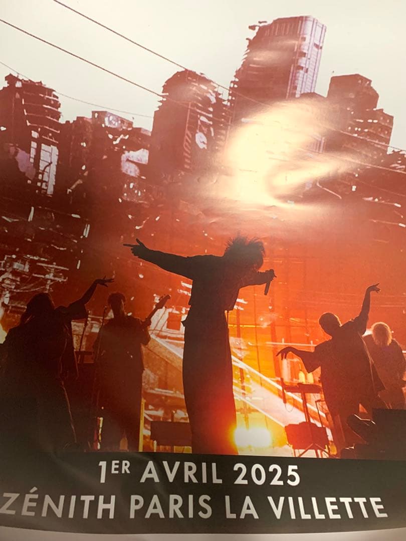 激レア 米津玄師 ポスター 2025 JUNK ワールドツアー ゼニスパリ