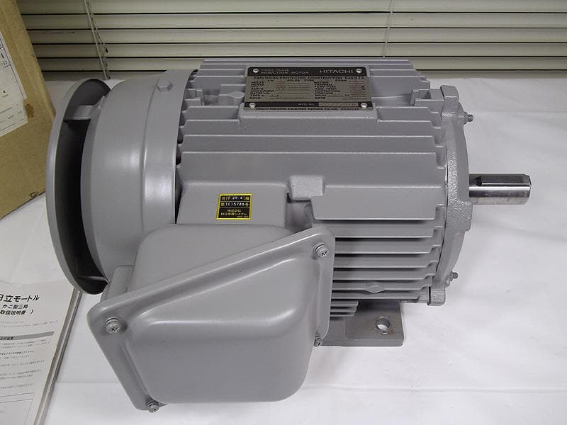 日立モートル 三相440V 60Hz防爆モーター TFOX-K 1.5KW 4P