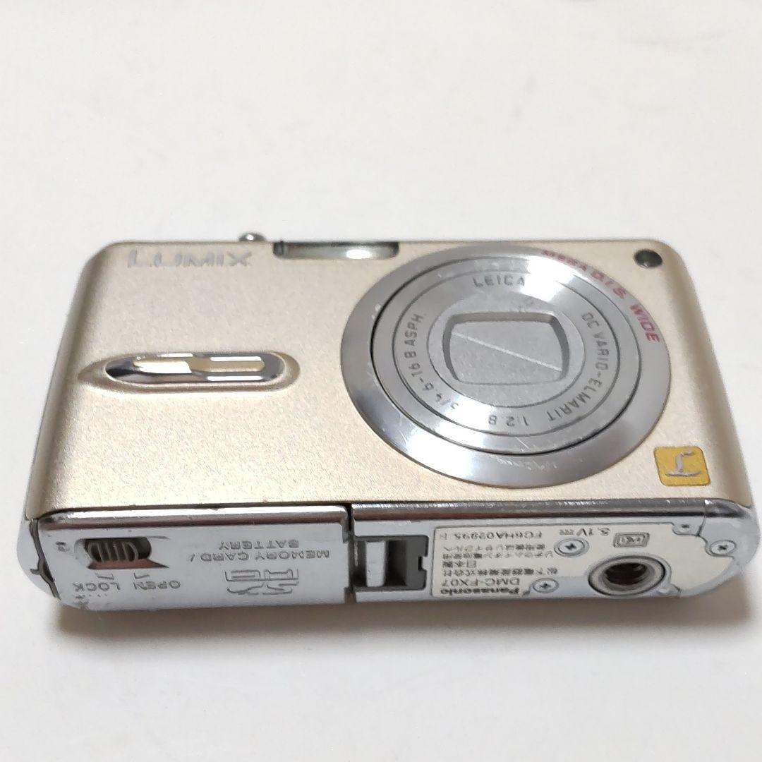 動作確認済み パナソニック LUMIX DMC-FX07 オールドコンデジ - メルカリ