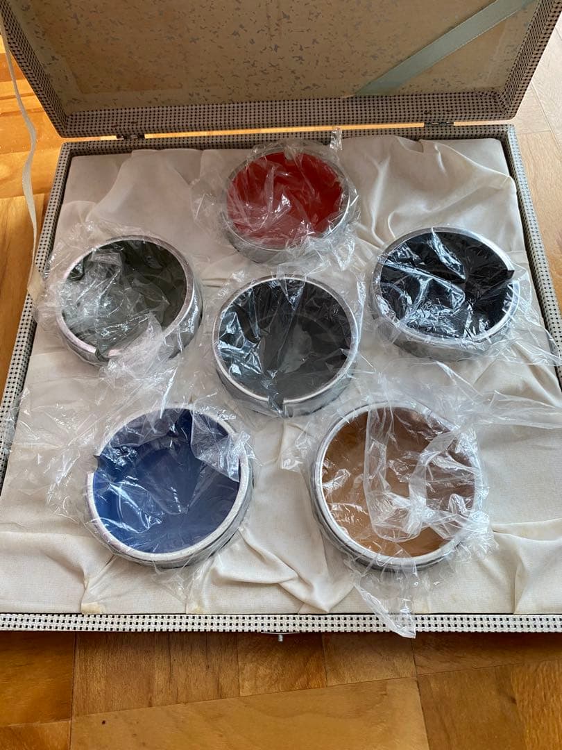 剣持勇　灰皿6個セット　箱入り 剣持勇の煙草ケースと黒川雅之の灰皿 | . | カマタ商店