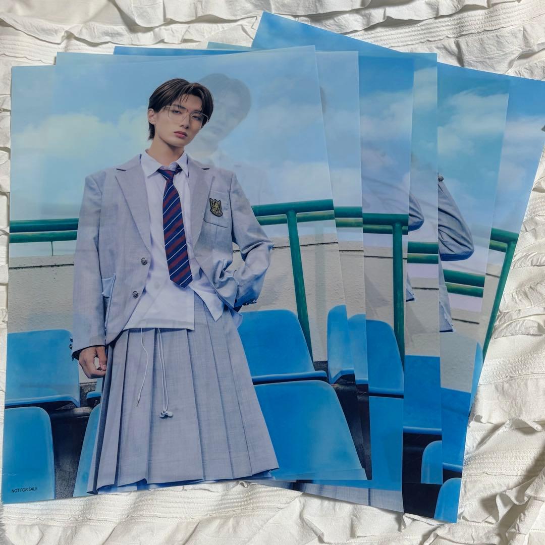 M!LK ラキドロ クリアポスター 山中柔太朗 曽野舜太 佐野勇斗 塩﨑太智