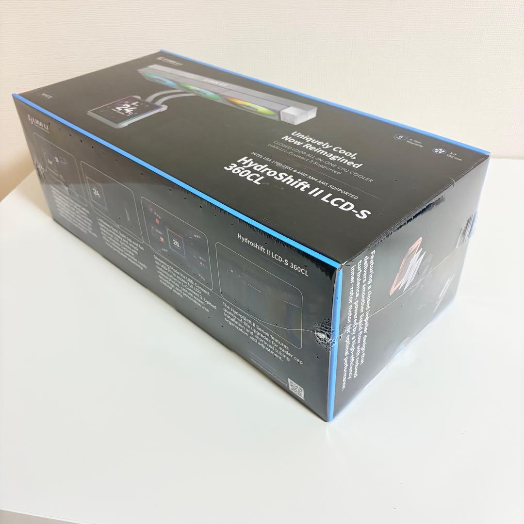 LianLi 保証書付き 最新 水冷CPUクーラー ホワイト IPS液晶 - メルカリ