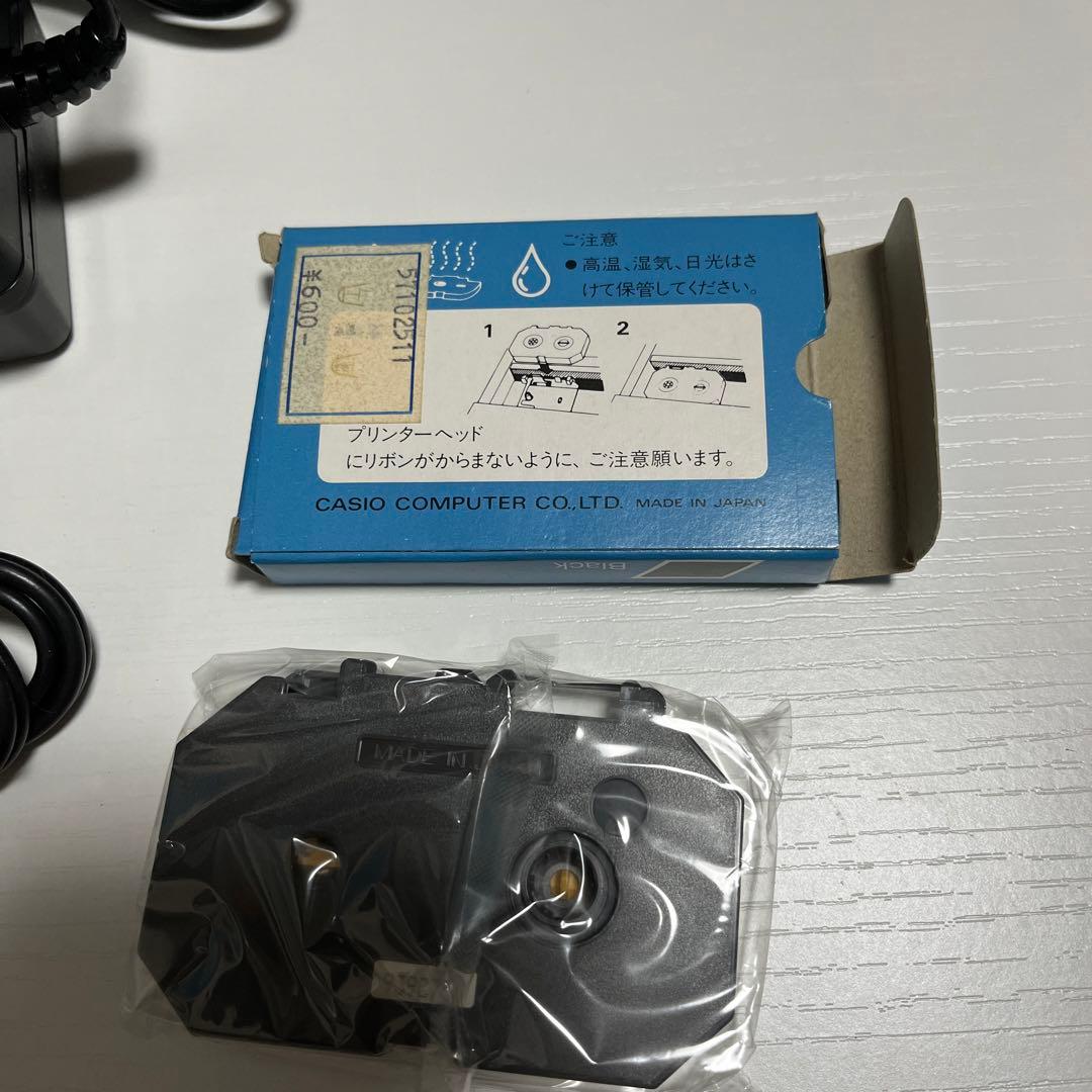 CASIO カシオ ワープロ HW-600 取扱説明書 ACアダプター付 - メルカリ