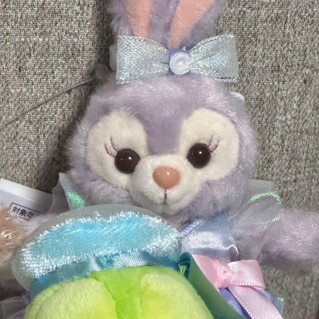 東京ディズニーシー　カラフルハピネス　ぬいぐるみバッジ　7体セット　コンプリート