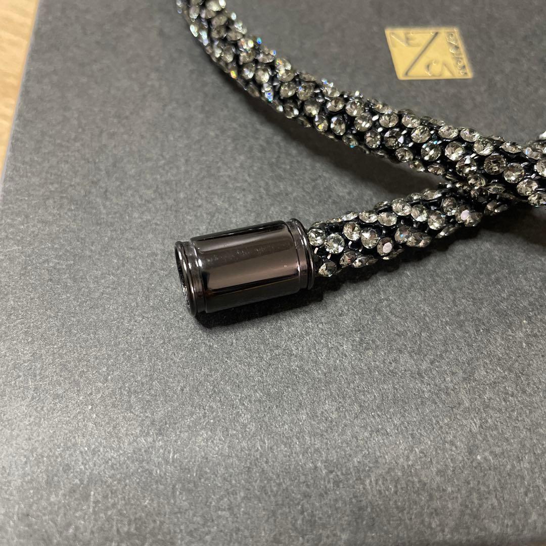 nezca ネズカ ネックレス 9ミリ ブラッククリスタル - メルカリ