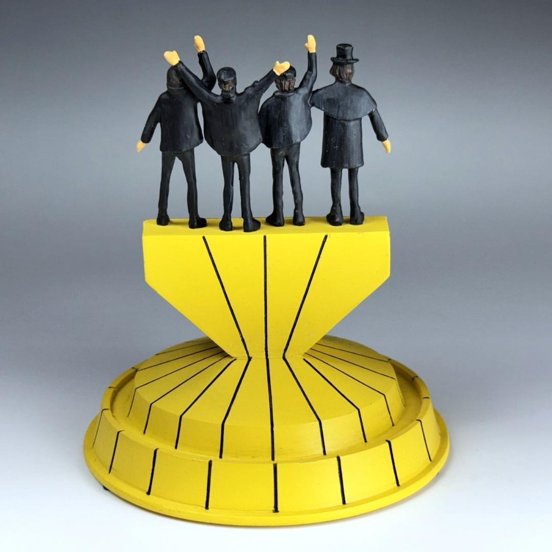 ビートルズ フランクリンミント オルゴール HELP！ ヘルプ！ フィギュア