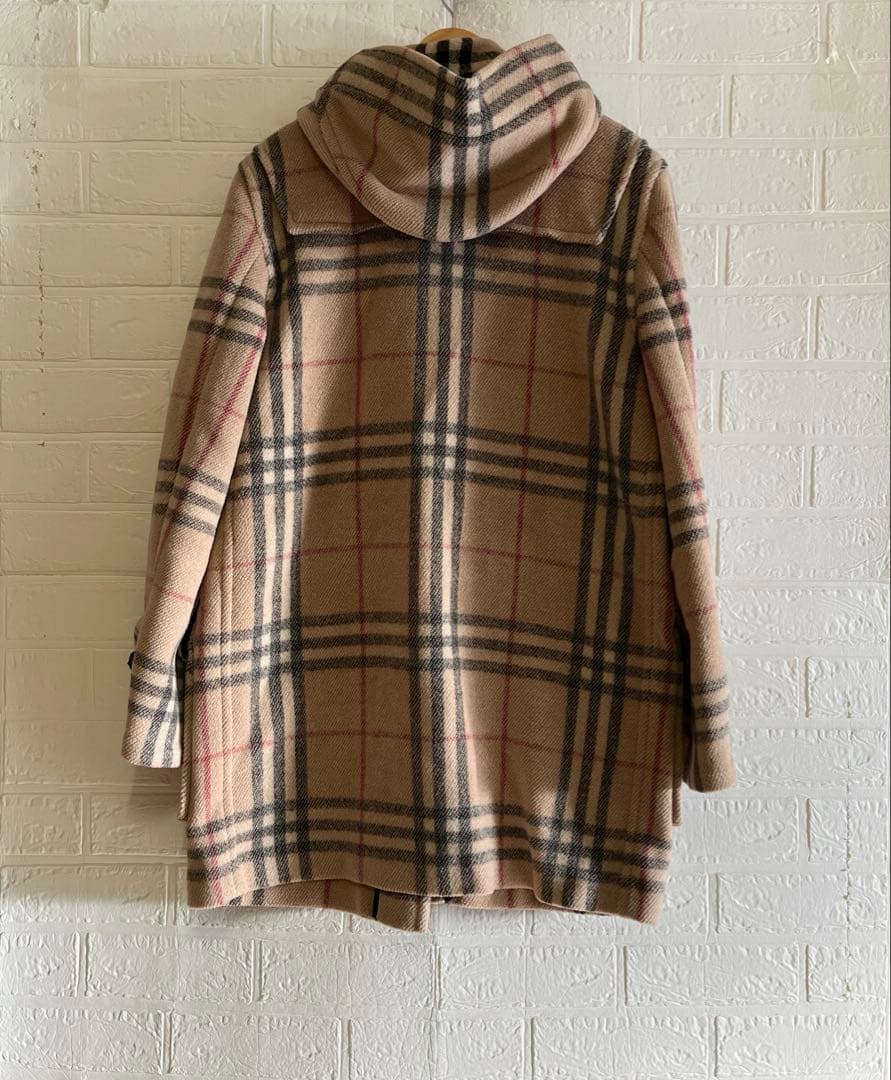 美品】《BURBERRY LONDON》ノバチェック ウール ダッフルコート