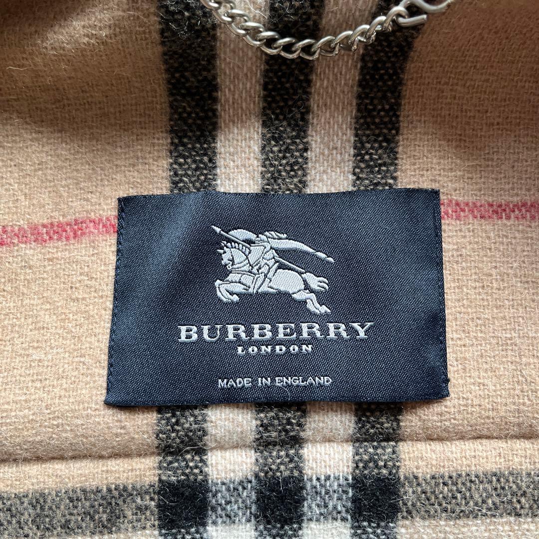 美品】《BURBERRY LONDON》ノバチェック ウール ダッフルコート