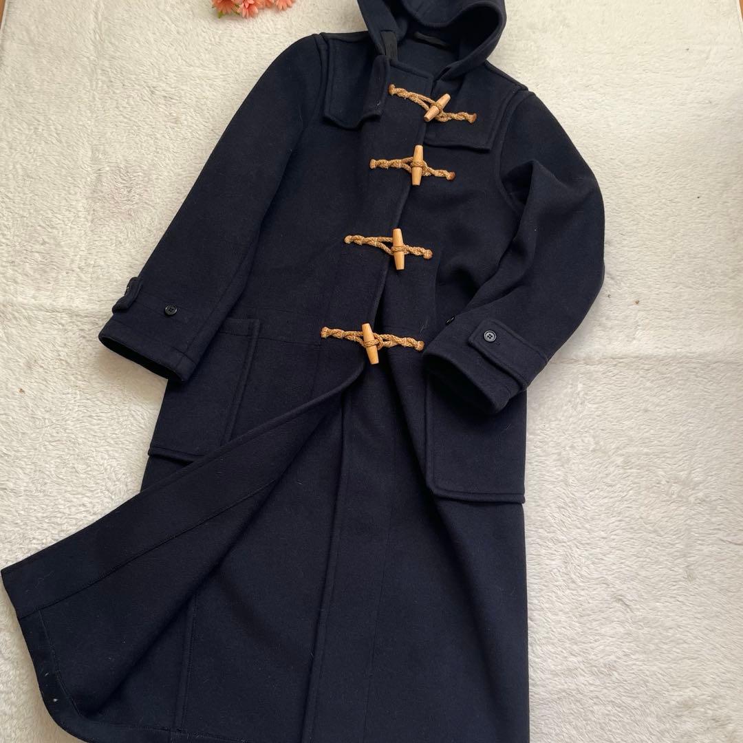 希少　マーガレットハウエル 英国製ロングダッフルコート ダークネイビー 旧タグ 2026年最新】マーガレットハウエル旧タグの人気アイテム - メルカリ