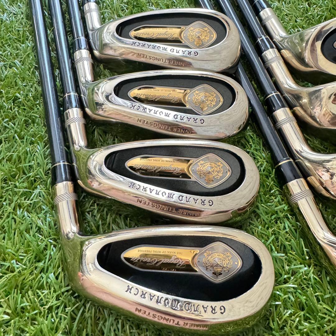 最高級 MIZUNO グランドモナーク ロイヤルクレスタ アイアン8本セット