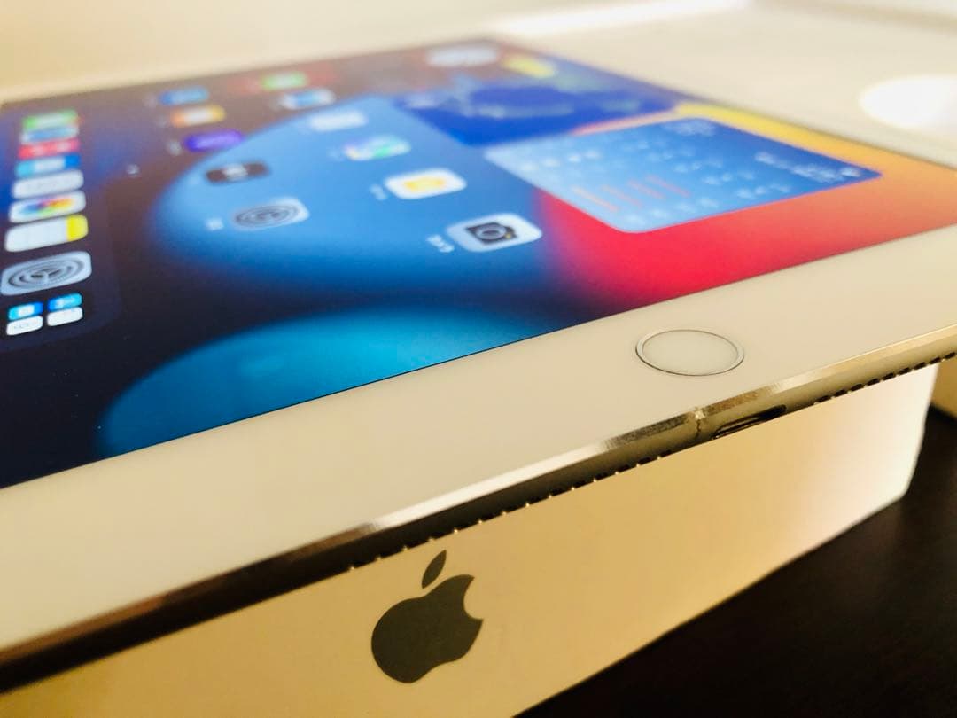 iPad Air2 64GB セルラーモデル simフリー 純正レザーケース付