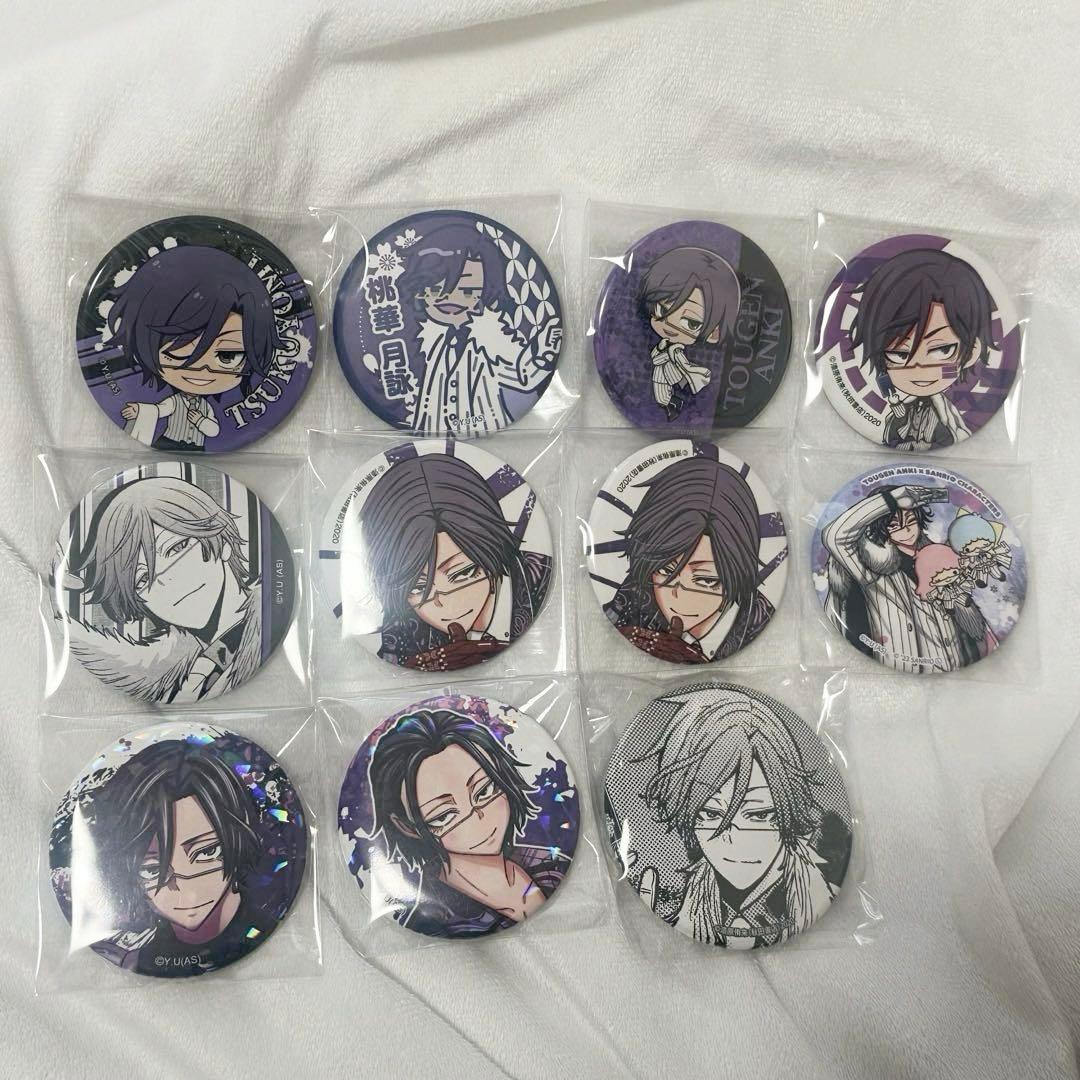 桃源暗鬼 桃華月詠 缶バッジまとめ - メルカリ