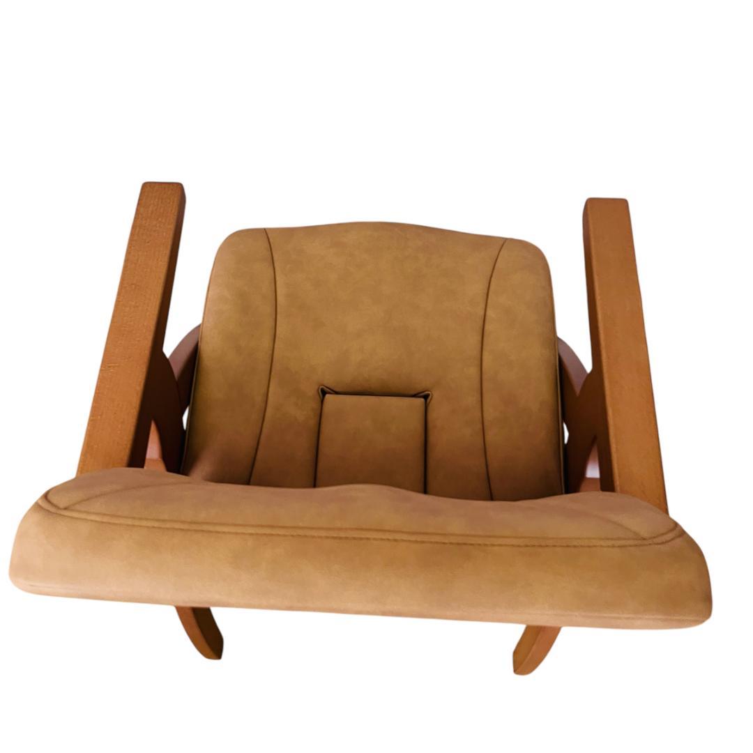 ポスチャーサポートチェア PSC-IV アーモンド(レザータッチ) 1脚