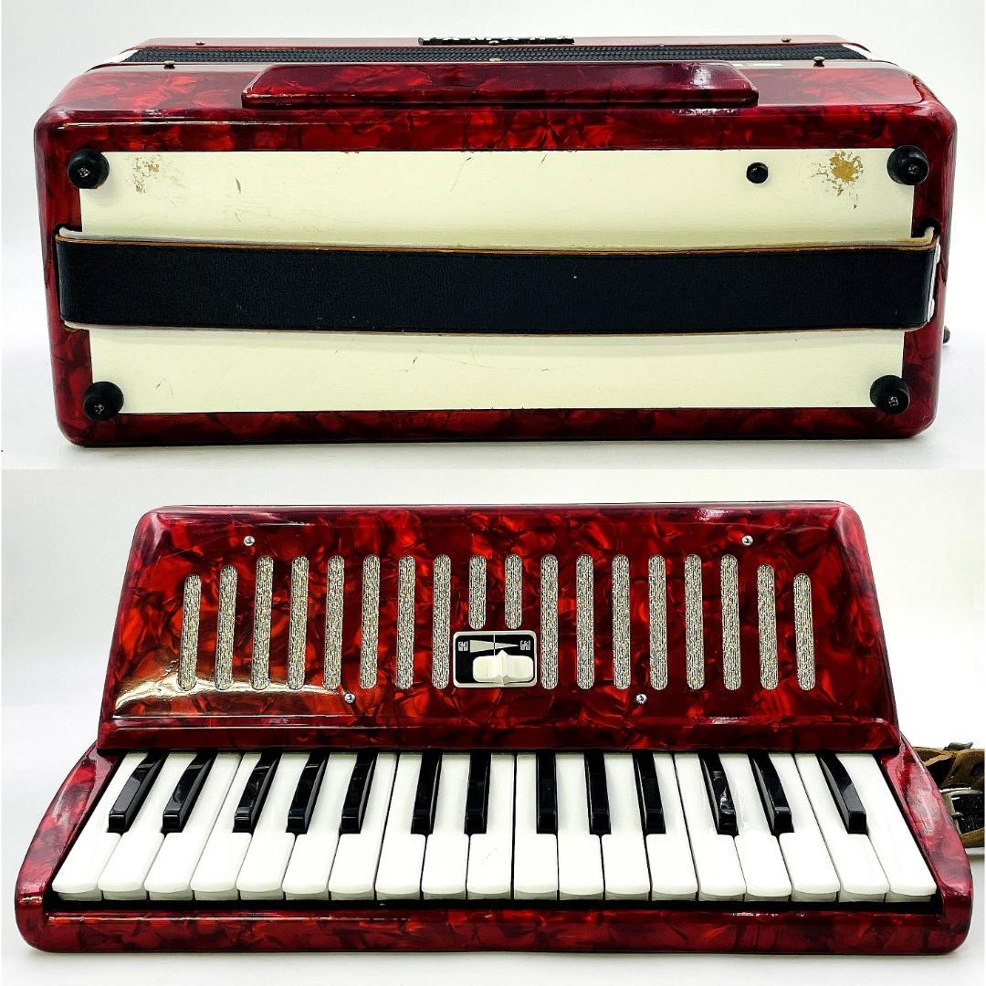 YAMAHA アコーディオン S-32B【職人検品 音出し動作確認済み】①