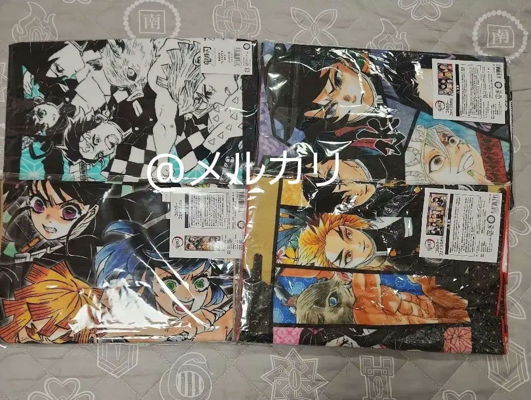 鬼滅の刃　フルカラーフェイスタオル　18点