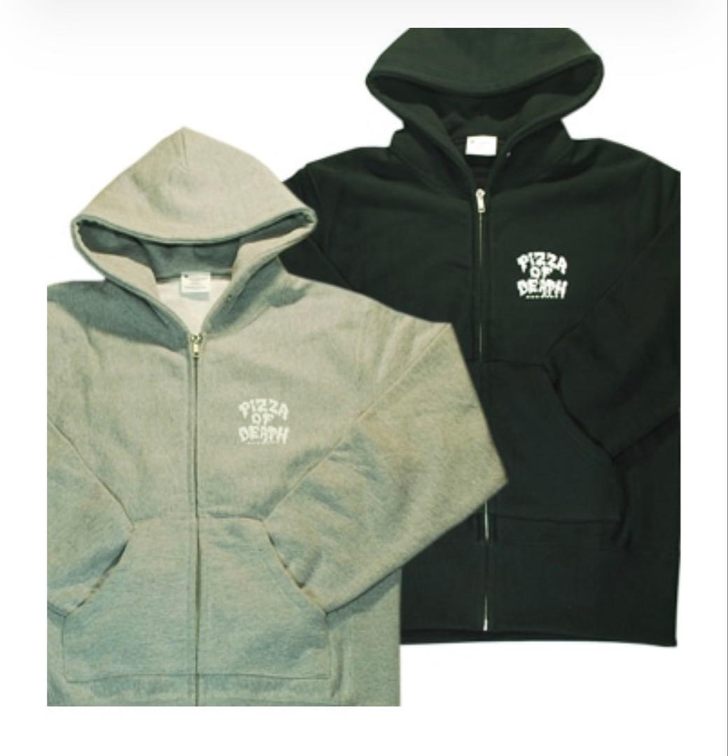 PIZZA OF DEATH グレー パーカー ハイスタ KenYokoyama