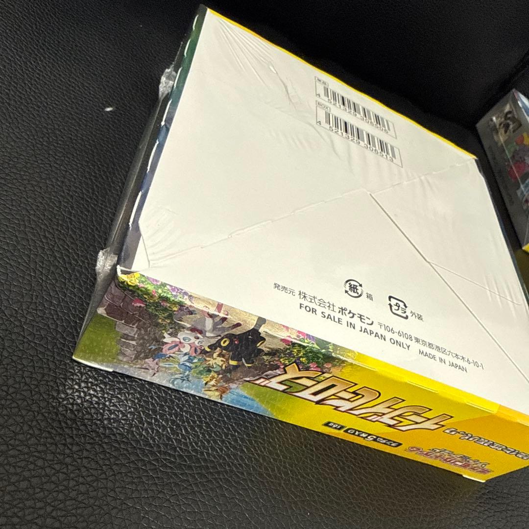 イーブイヒーローズ ポケモンカード　未開封ボックス　シュリンク付き