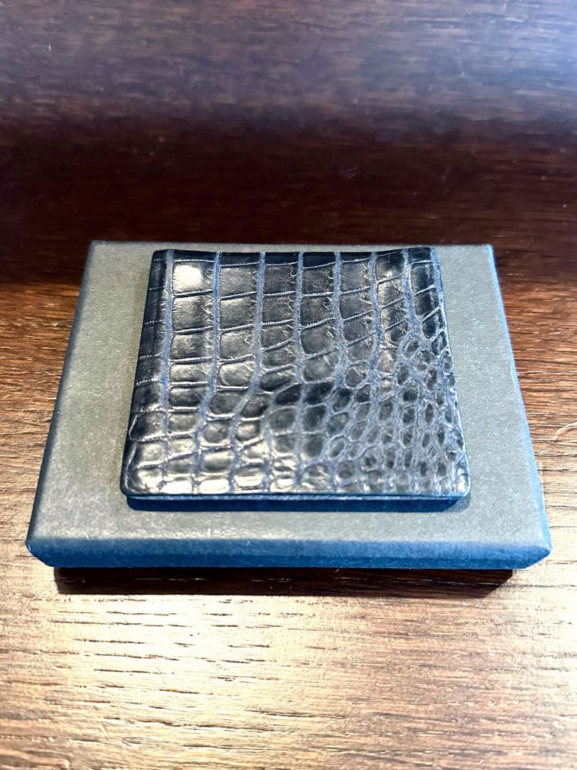T.MBH 葉合わせ コインケース ポロサス クロコダイル
