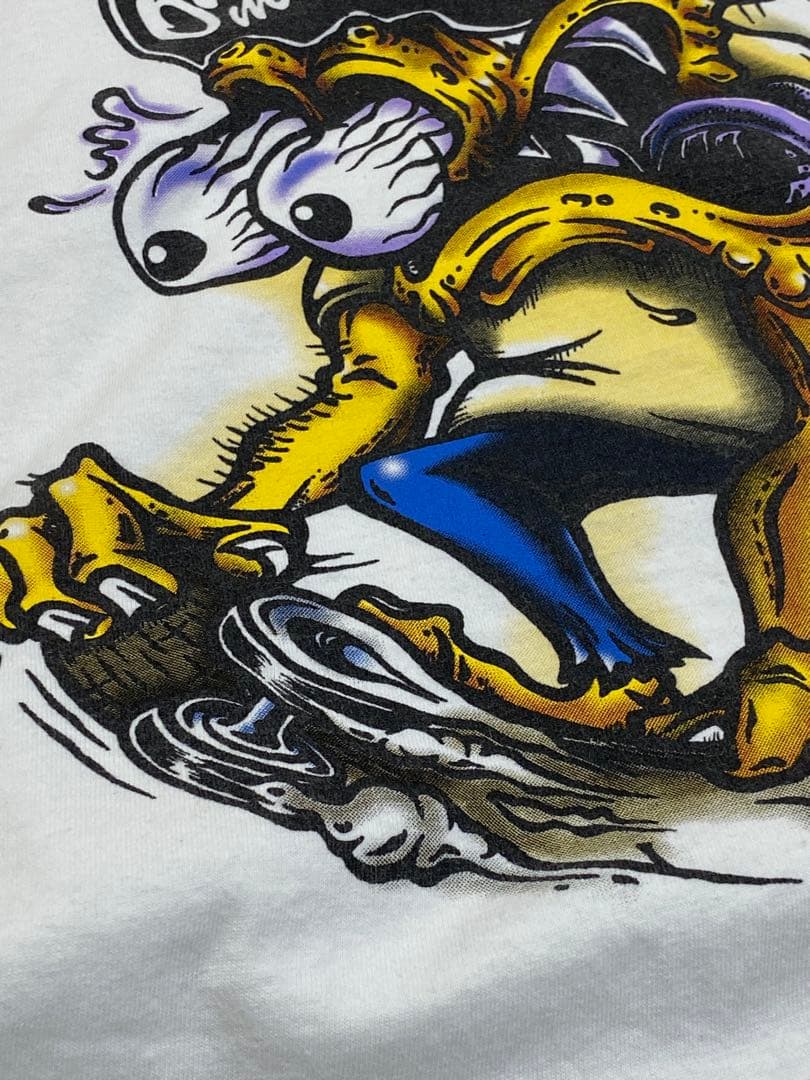 THE BONEZ バックプリント Tシャツ ホワイト