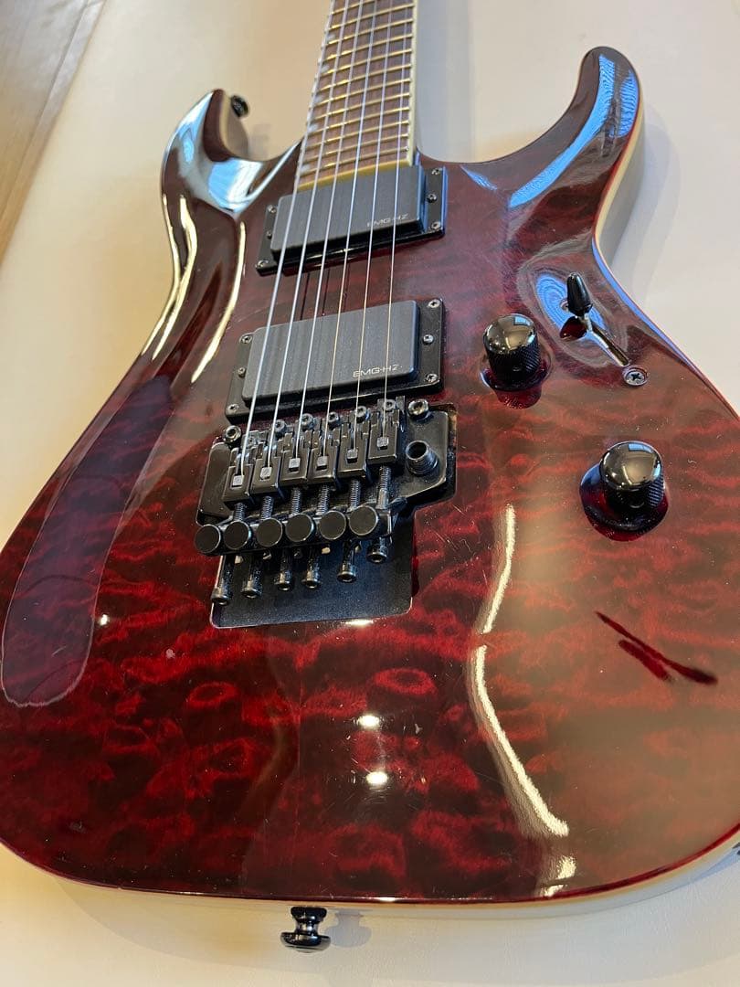 エレキギターおよびケース