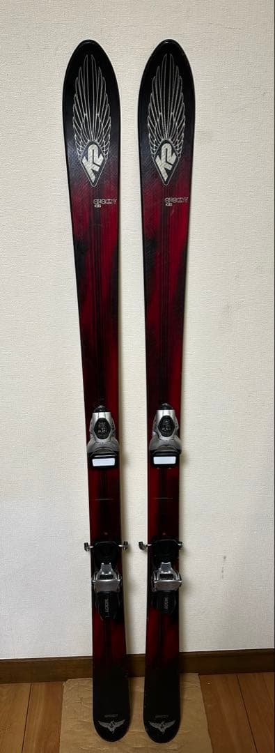 K2 ENEMY 165㎝ LOOKビンディング Skis:, K2 Public Enemy skis,169cm. Bindings: Salomon, binding