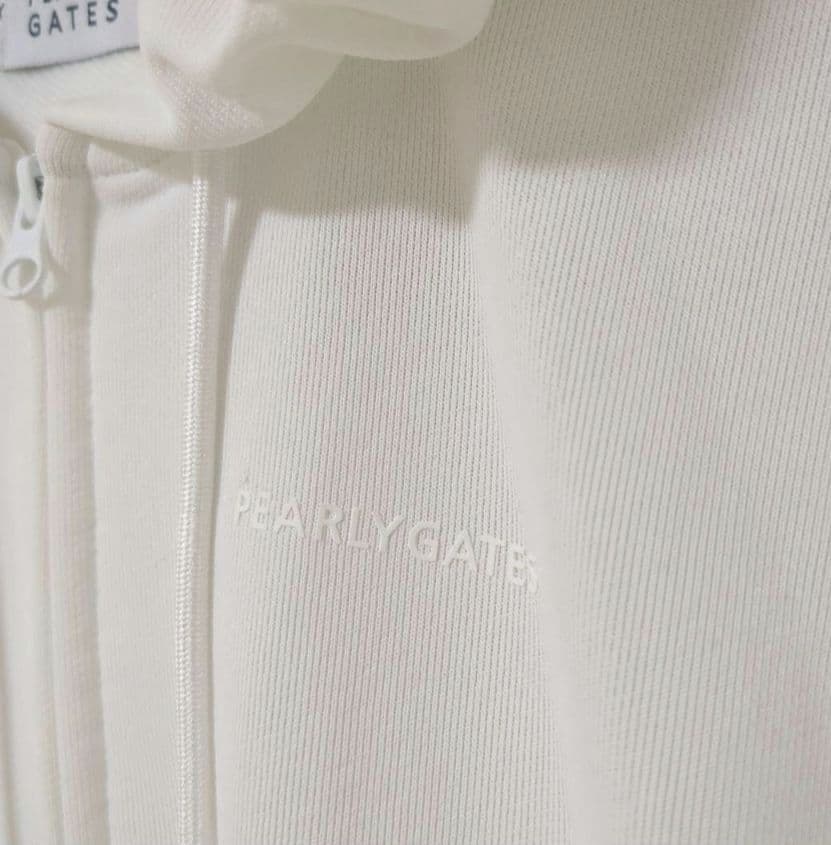 ☆美品☆PEARLY GATES ハイスペックコンパクト裏毛フルジップフーディM