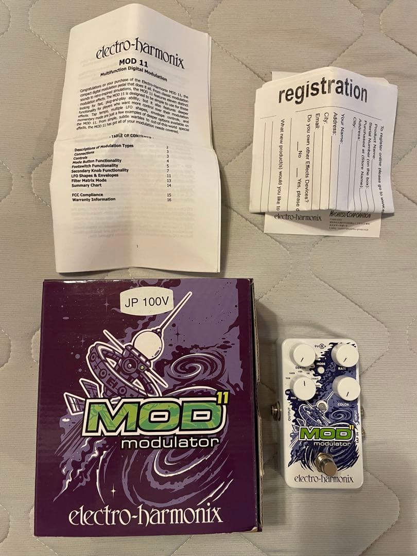 ギター electro-harmonix Mod 11 Modulator