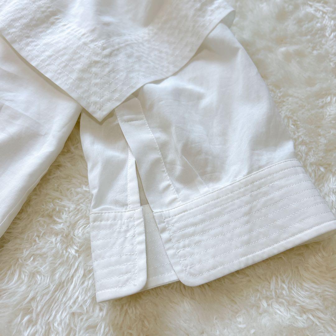 【美品☆レア】MACOマコ セーラーブラウス ホワイト free 半袖