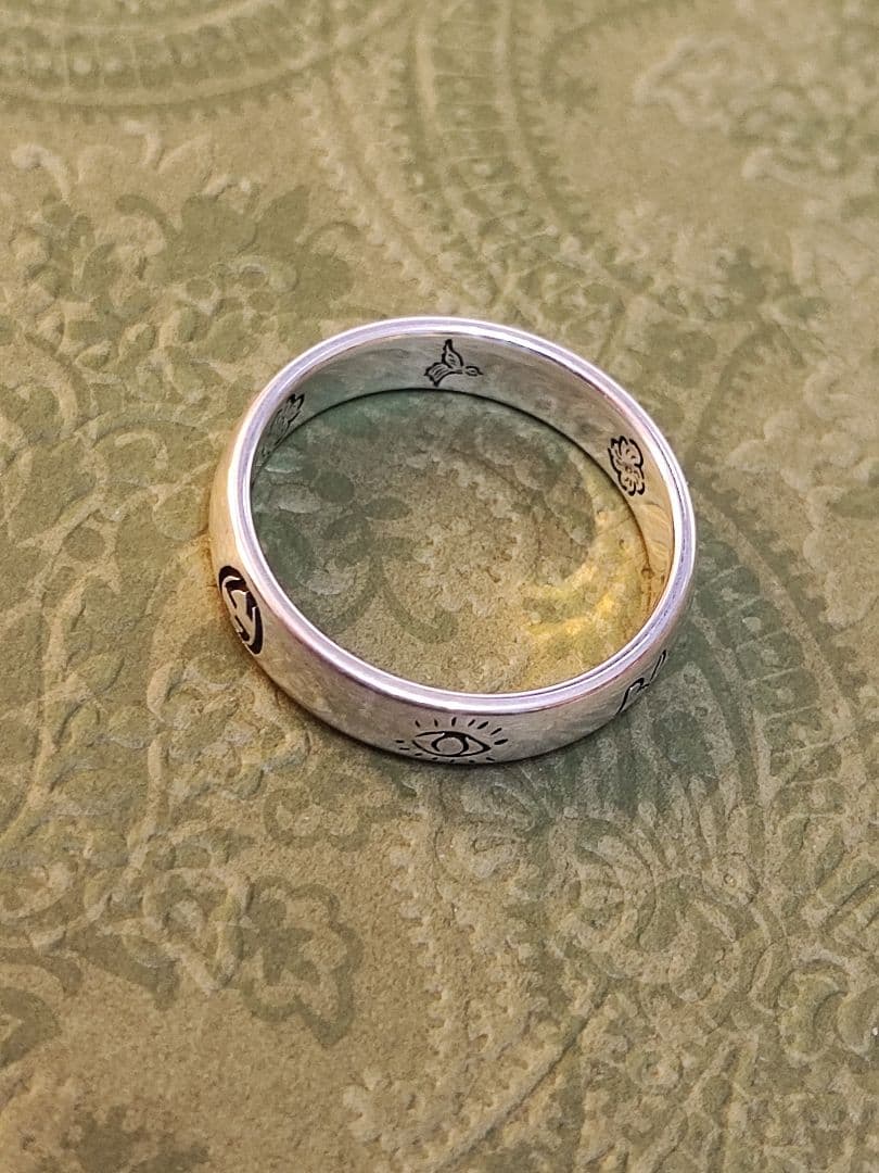 専用 新品 グッチ GUCCI BLIND FOR LOVE 指輪 22号 - メルカリ