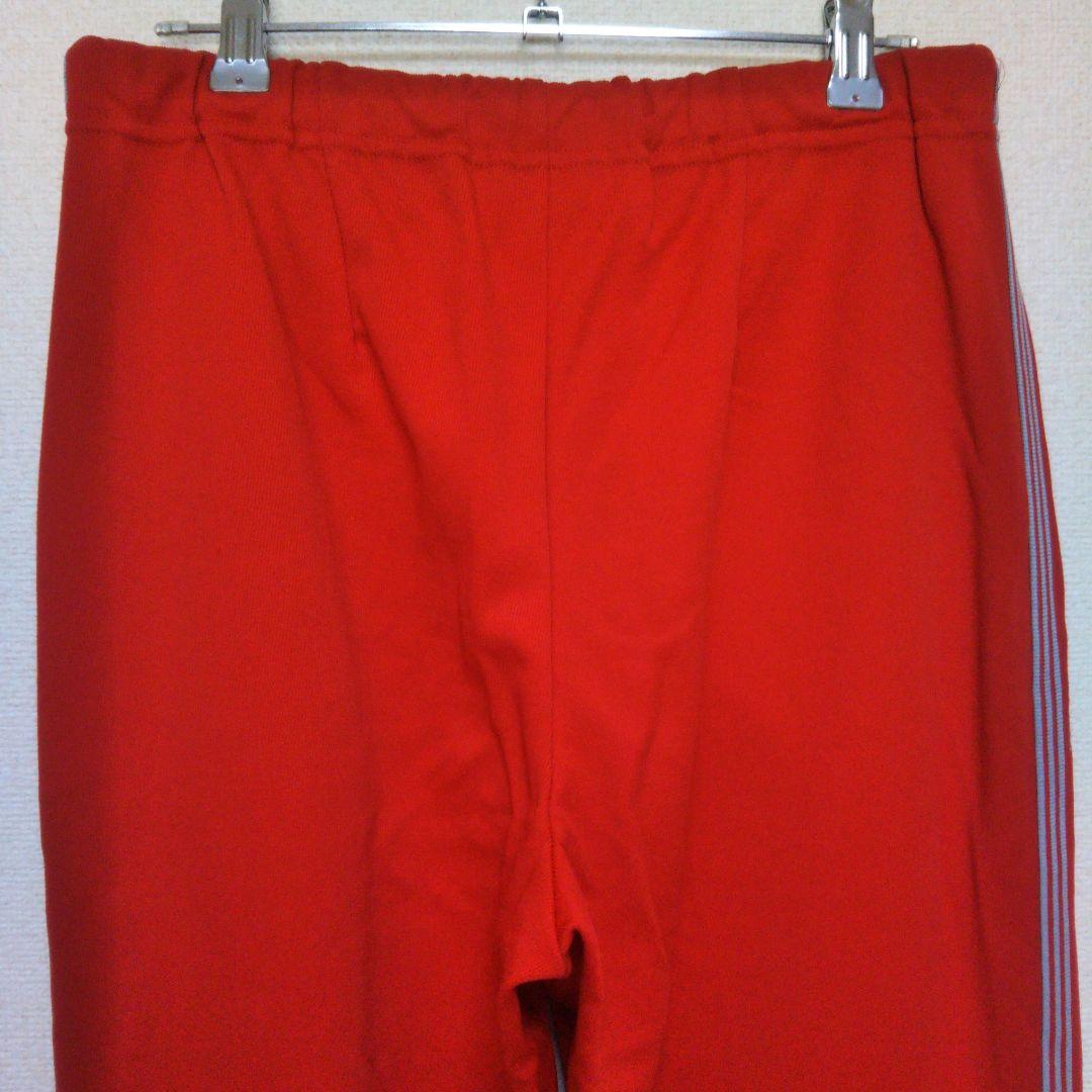 アディダス メンズO 赤 刺繍ロゴ ジャージパンツ トレパン 西ドイツ♡E18