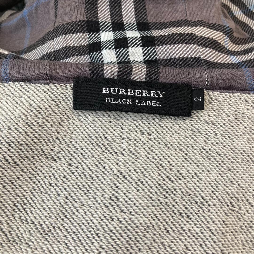 BURBERRY BLACK LABEL ラビットファー付きパーカー サイズ2 - メルカリ