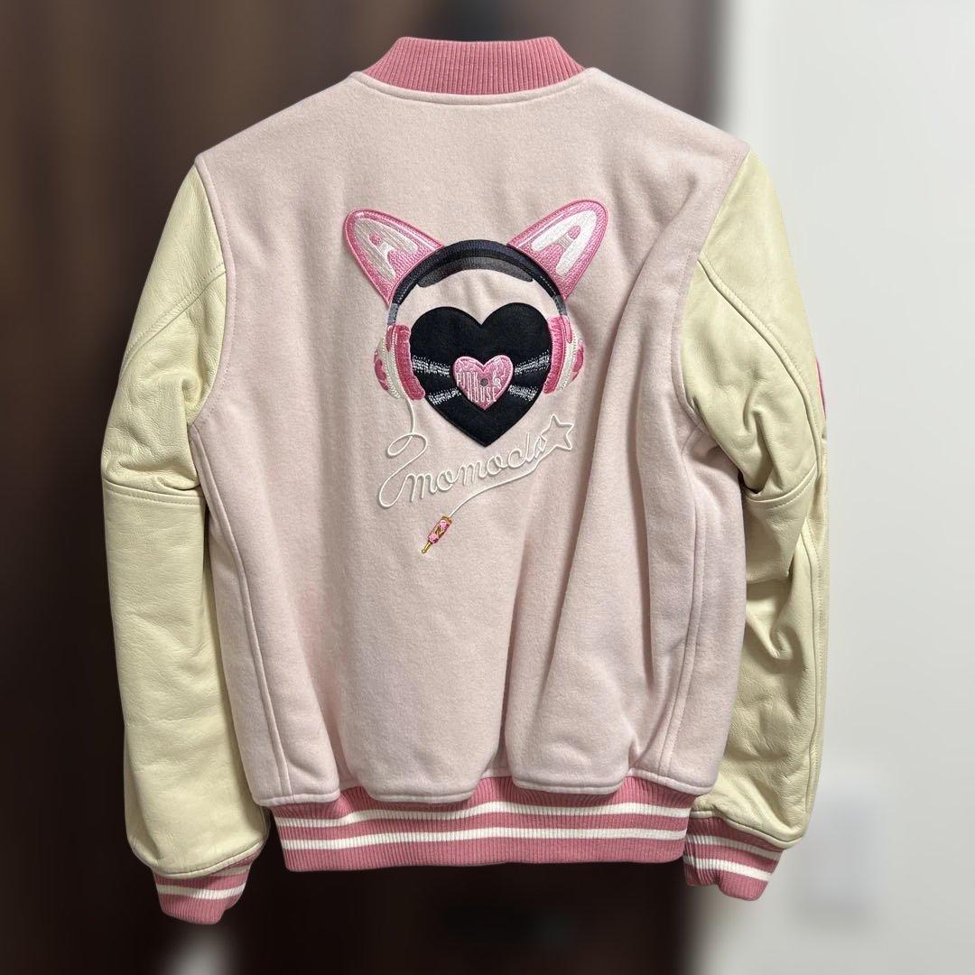 ももクロ ピンクハウス コラボスタジャン シリアルナンバー付き - メルカリ