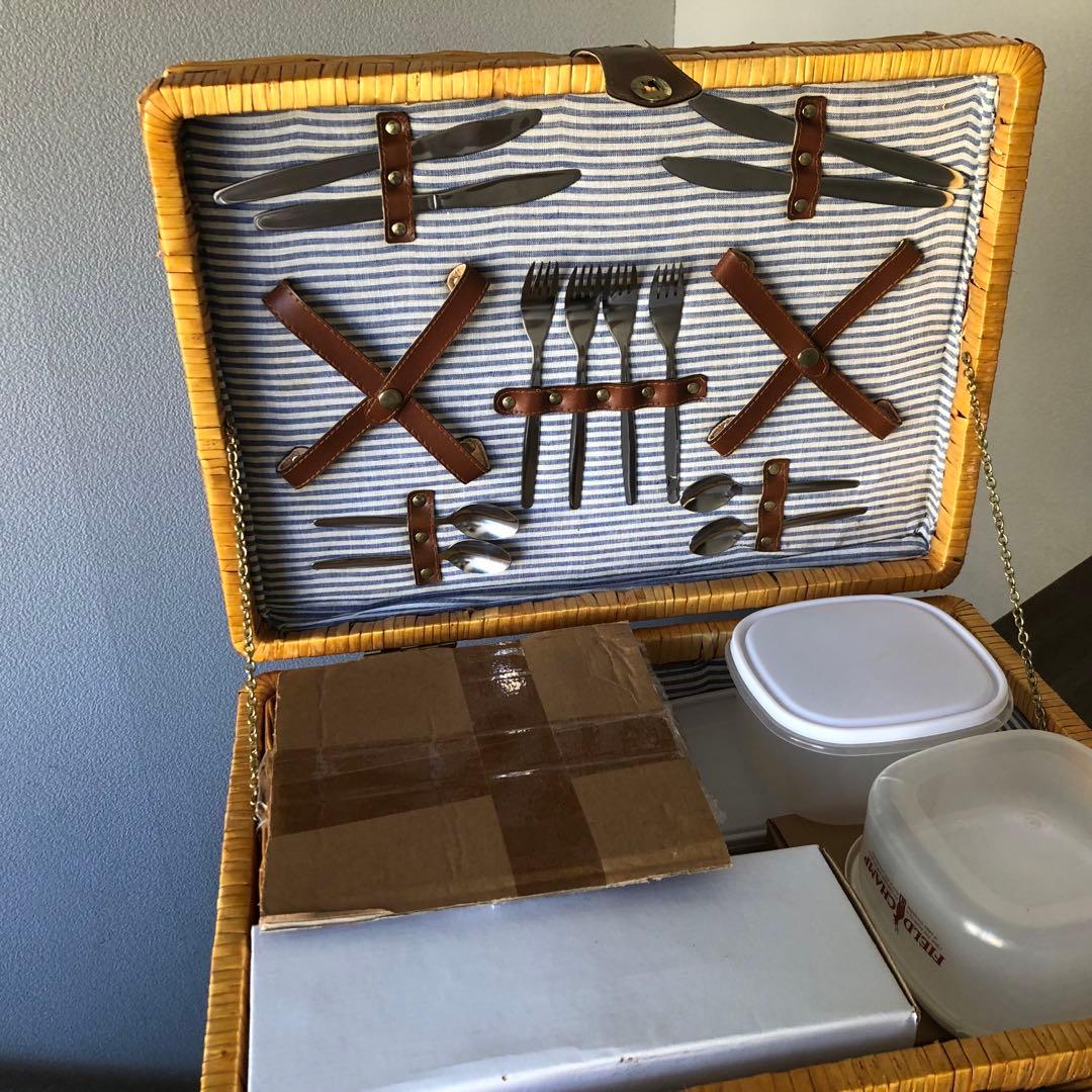 ゴイチ FIELD CHAMP ピクニックバスケット FB-100 ビンテージ - メルカリ