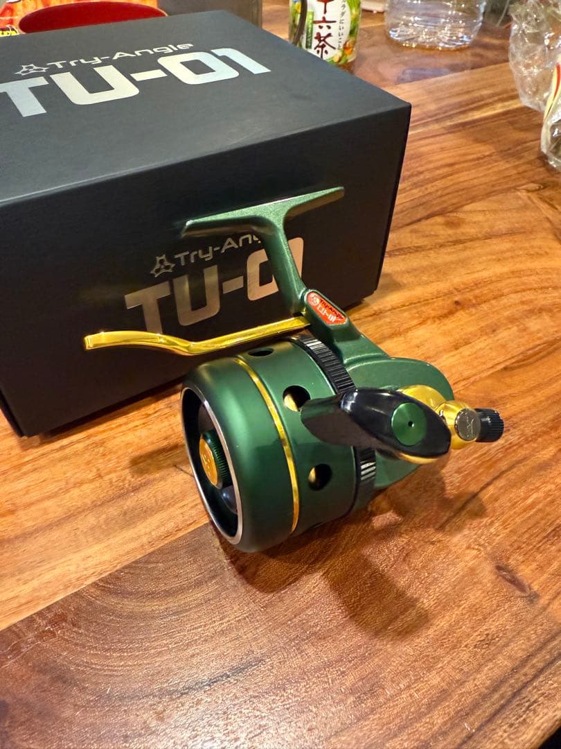 Try-Angle TU-01v+ Green/Gold - リール人気 商品 通販