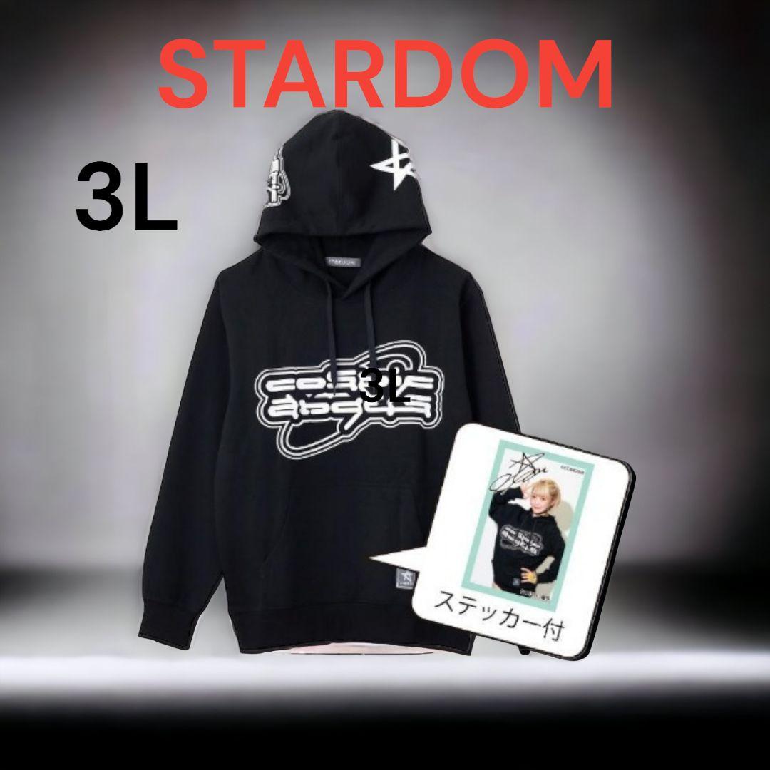 スターダム プロレス パーカー STARDOM なつぽい 3Lサイズ アベイル