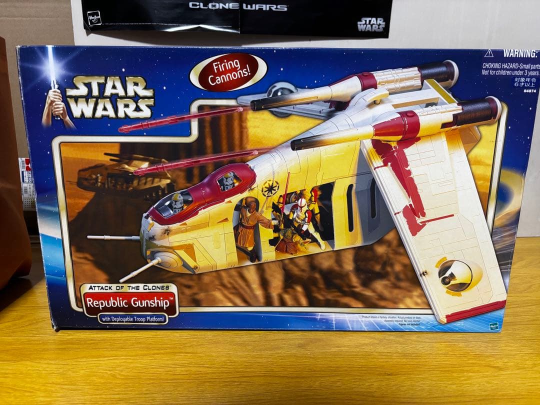 Star Wars リパブリックガンシップ おまけ付 Amazon | ハズブロ アメリカ限定 スターウォーズ クローンウォーズ リ