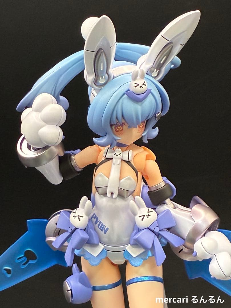 まこまこ メガミデバイス PUNI☆MOFU 雪トゥ 塗装完成品
